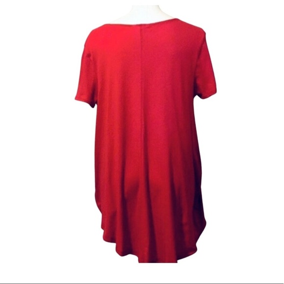 CASLON carnelian red tunic size XXL - Picture 2 of 8
